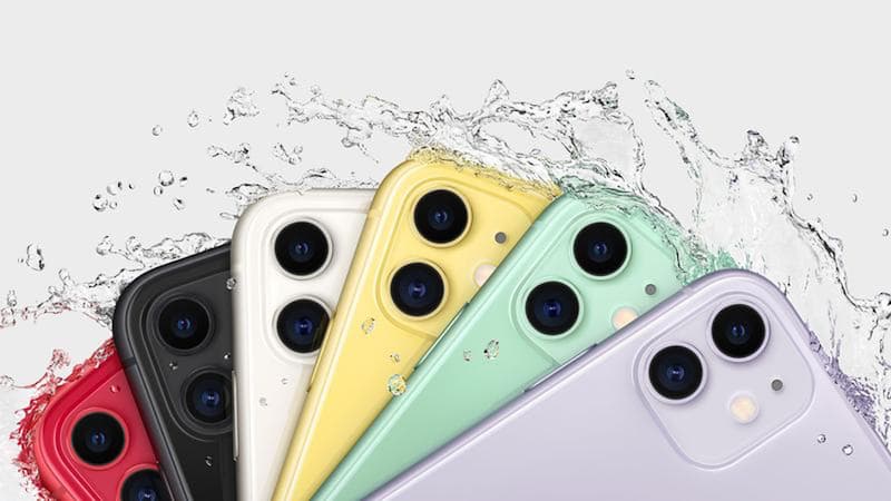 IPhone 11 доступны новые цвета - мятный зеленый, сиреневый и светло-желтые, к которым присоединился product red, черный и белый варианты расцветки.