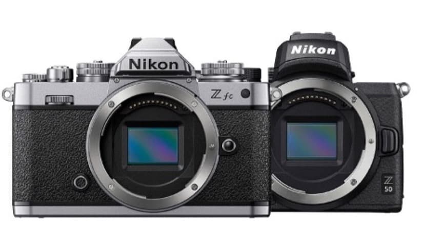 Сравнение сенсоров Nikon Zfc и Nikon Z50